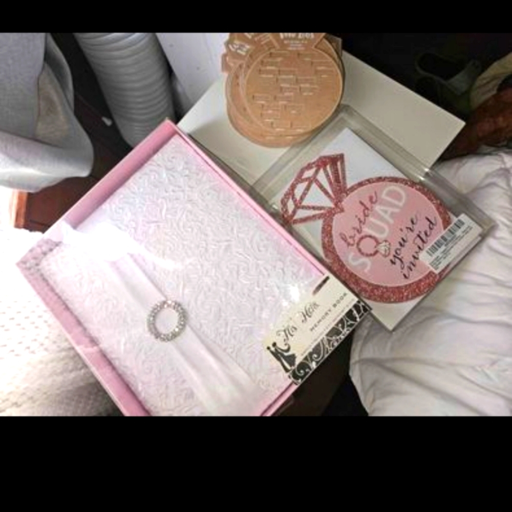 Wedding Guestbook and bridal shower lot